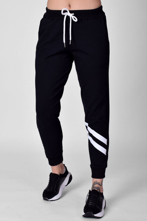 Арт. 7307 Брюки женские 42-52 Цвет:черный