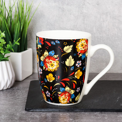 Кружка Цветы/ G039 /уп 72/ - Галеонтрейд фото 5