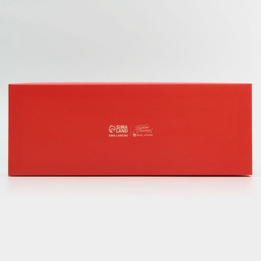 Цена за 5 шт. Коробка для десерта «С Новым годом», 26×8×9.5 см