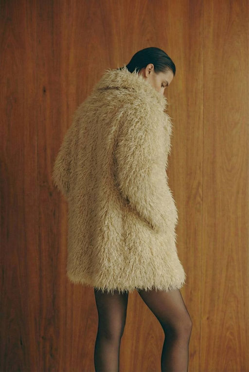 Куртка Лама (бежевая) 2488