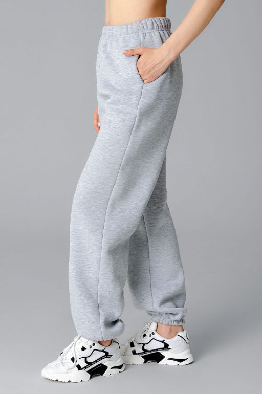 Арт. 7905 Брюки прямые с начесом 44-52 (5 шт) Цвет:серый - Калинка фото 2