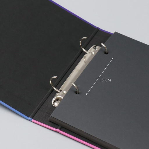 Фотоальбом на кольцах 25 листов Keep memories Покорение новых миров, с наклейками, тиснение серебро, 19?27?3 см  фото 9