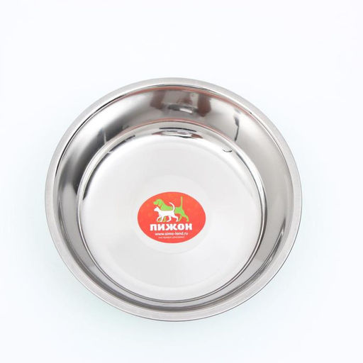 Миска округлая с нескользящим основанием и принтом, 450 мл, зелёная - Пижон фото 3