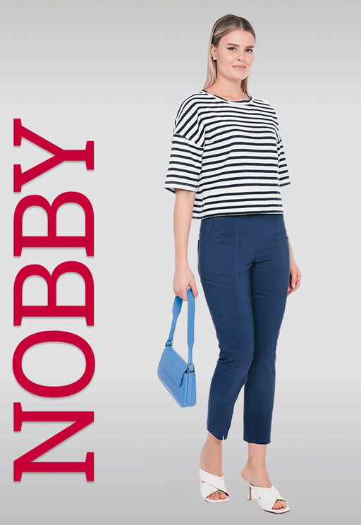 NOBBY, Женские брюки 7021-26 (темно-синий)  фото 6