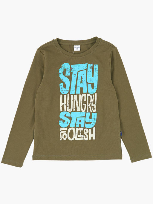 Лонгслив для мальчика UD 6790 хаки