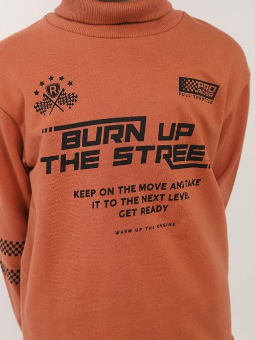 CRB wear / CWKB 63973-29-424 Водолазка для мальчика,терракотовый