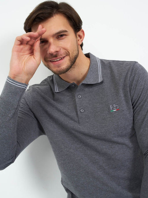 Поло мужское _ 02374 - F5 фото 9