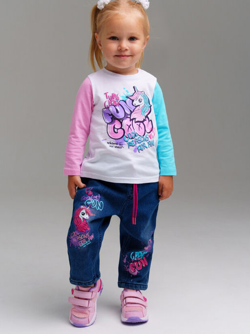 PlayToday / Лонгслив для девочки  фото 5