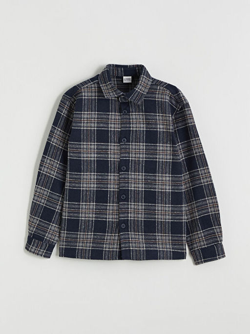 Ekose Erkek ?ocuk G?mlek Ceket