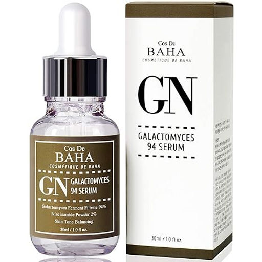 Cos De BAHA Galactomyces Serum (GN) Выравнивающая тон сыворотка для лица с галактомисисом и ниацинамидом 30мл  фото 2