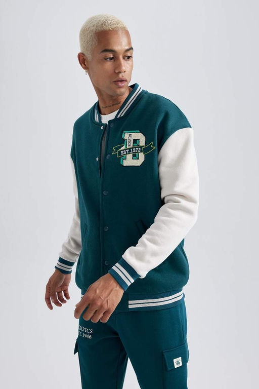 Кардиган из плотной ткани с карманами DeFactoFit  фото 4