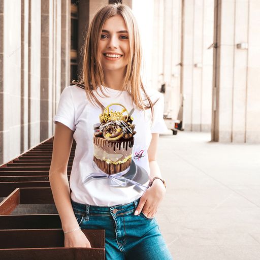 Эксклюзивная футболка Yana Pletneva упаковка плотный Zip пакет!