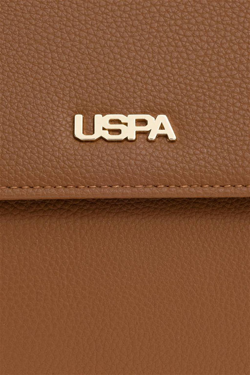 Женская светло-коричневая сумка для телефона Неожиданная скидка в корзине - U.s. polo assn фото 6