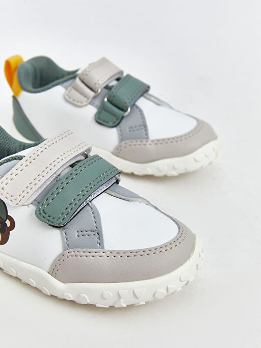 Bask?l? C?rt C?rtl? Erkek Bebek Spor Ayakkab?