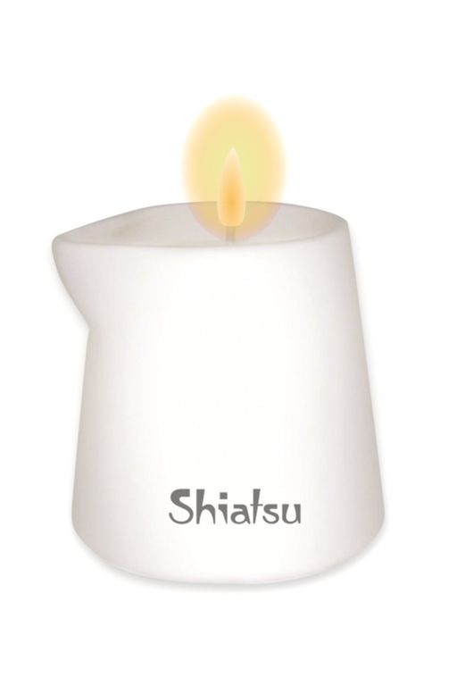 Массажная свеча HOT Shiatsu с ароматом сандала, 130 мл  фото 3