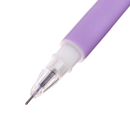 Цена за 48 шт. Ручка - прикол гелевая Котик, синий стержень, МИКС - Calligrata фото 5