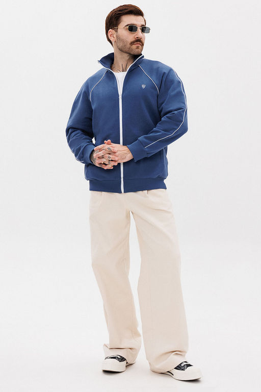 Толстовка GO M4082/20-01.182-188 индиго - Pirs фото 3