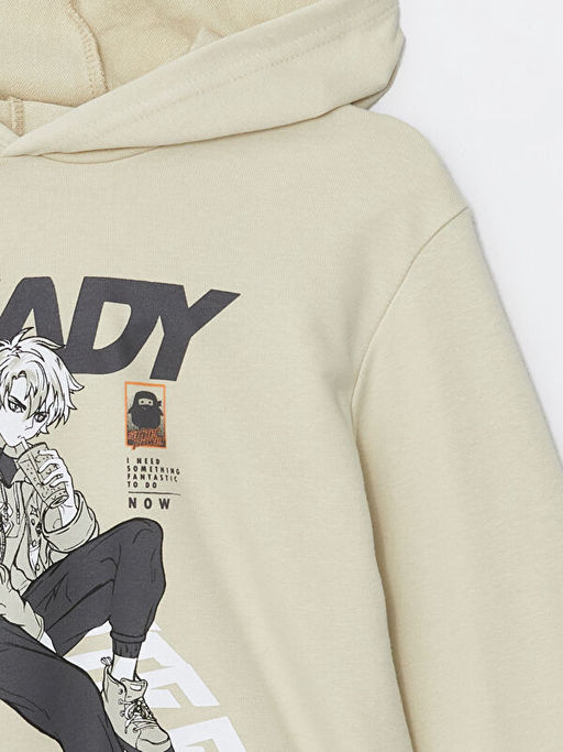 Kap??onlu Erkek ?ocuk Sweatshirt - Waikiki фото 2