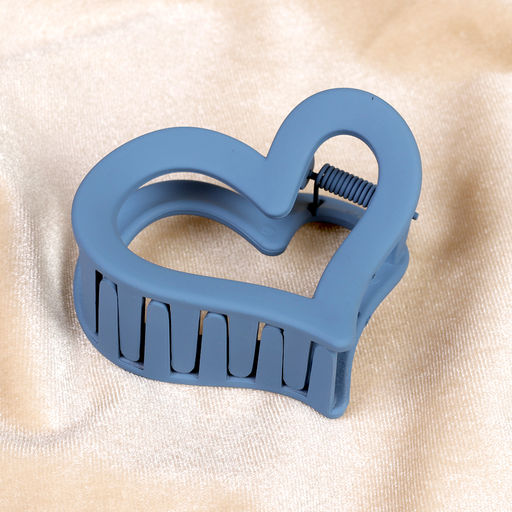 Крабик для волос 6 см Сердце / GTQ-46 /уп 12/240/микс - ГалеонТрейд фото 6