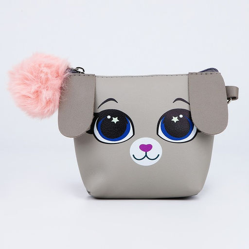 Сумка детская трапеция Зайка с хвостиком, 18х15х3.5см - NAZAMOK KIDS фото 3