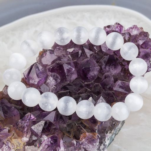 Браслет из Селенита 19,5 см