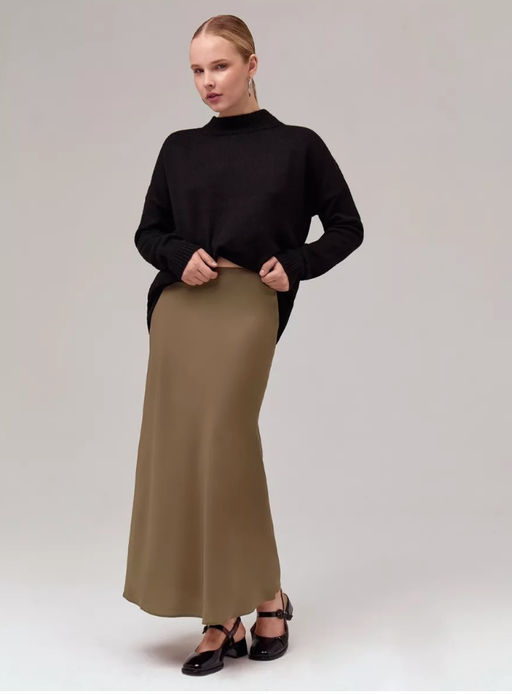 Юбка миди из вискозы - Mollis фото 2