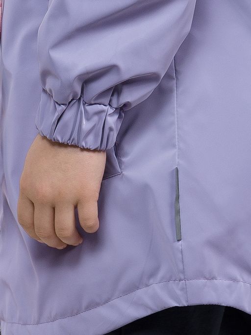 PELICAN, плащ для девочек, Лаванда  фото 2