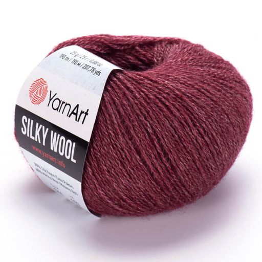 Цена за 10 мотков пряжи SILKY WOOL