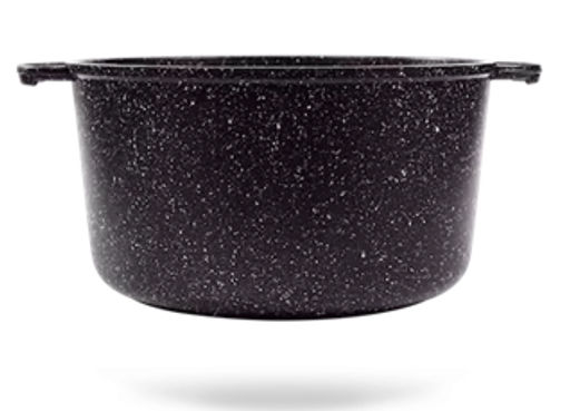 Кастрюля 4 литра, черная - Ярославна фото 5