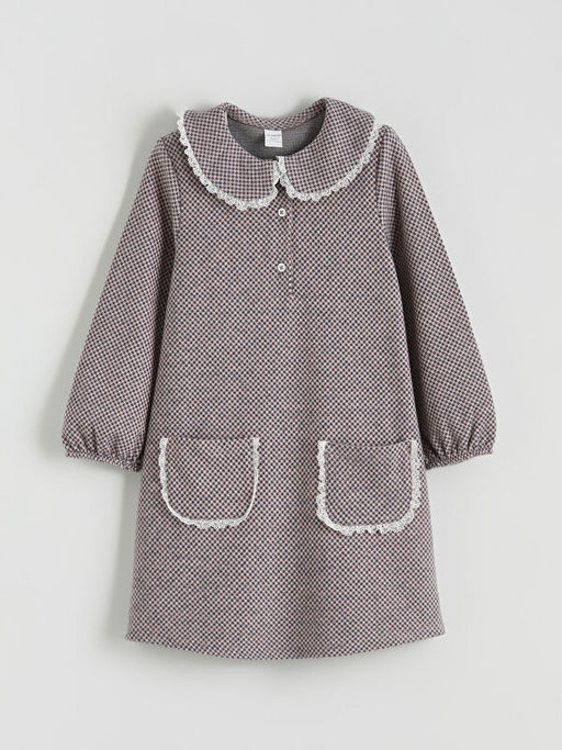 Bebe Yaka K?z Bebek Elbise