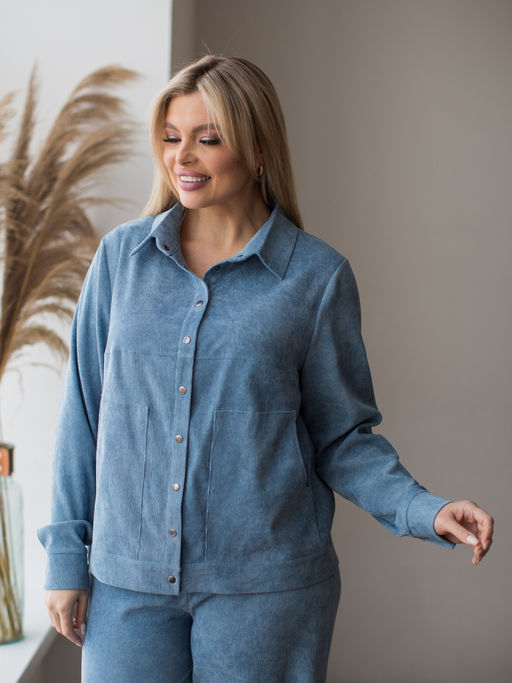 Жакет 1331-1 голубой - Novita фото 20