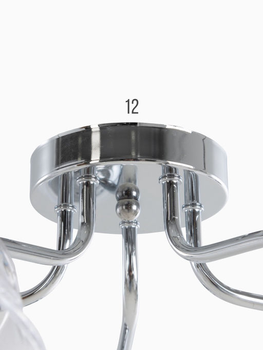 Люстра 12275/5CR, 5×40 Вт, E27, 62×18×20 см