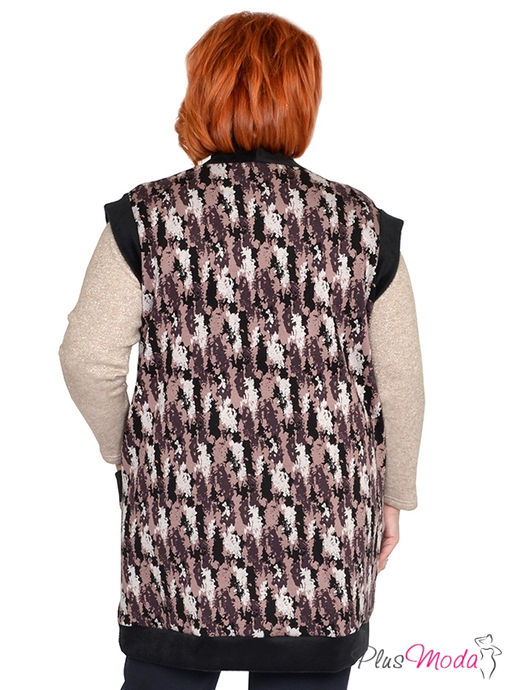 Жилет Модель №1382 размеры 44-84 - Plusmoda фото 4