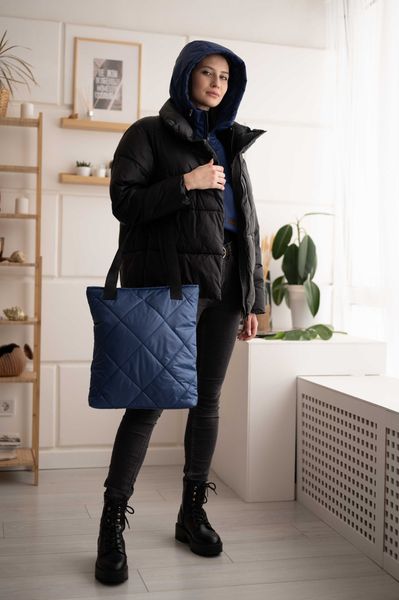 Капор синий, капюшон - Yollochka фото 3