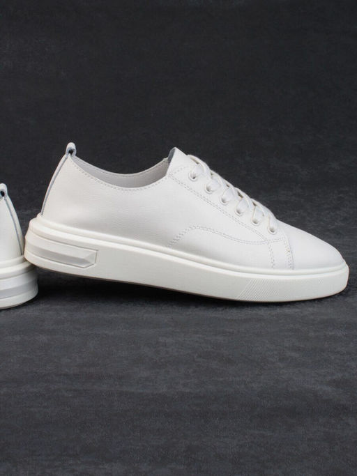 05-PDXL151-2 BEIGE Кроссовки женские (натуральная кожа)