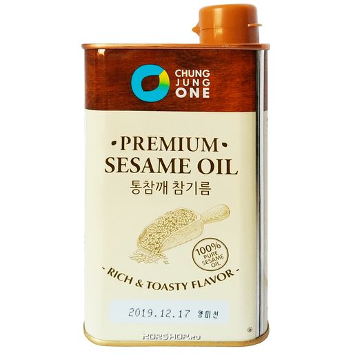 Кунжутное масло темное 100% Daesang, Корея, 500 мл Акция