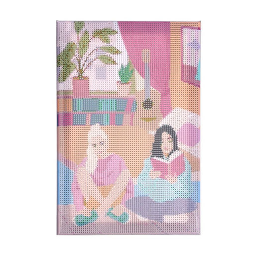 Алмазная мозаика с полным заполнением на подрамнике «Подруги», 20×30 см