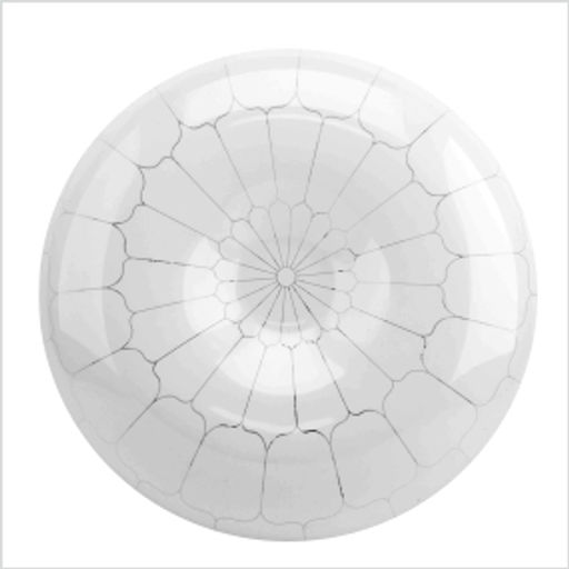 Светильник с/д (потолочный) СЛЛ 002 30Вт 6К Паутина CN (375x100) (10) (10317120/260219/0014359/1, КИТАЙ