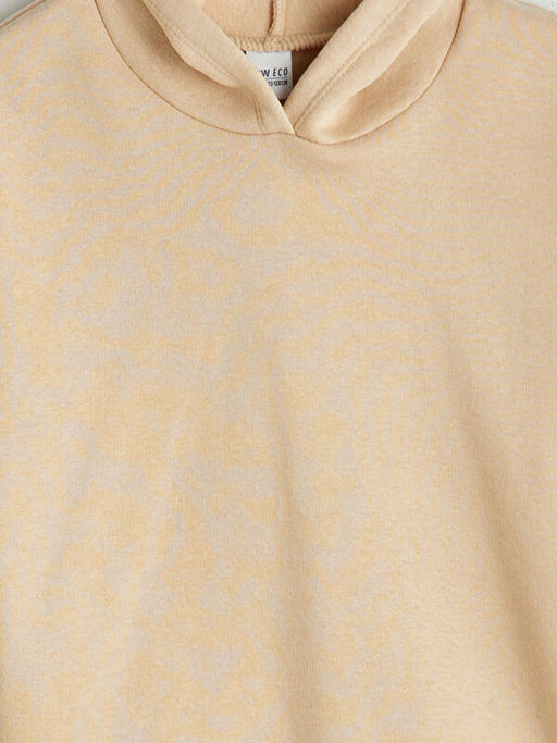 Kap??onlu Basic K?z ?ocuk Sweatshirt