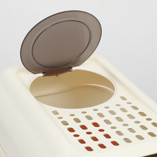 Туалет закрытый с откидным верхом 36×51×34 см, бежевый