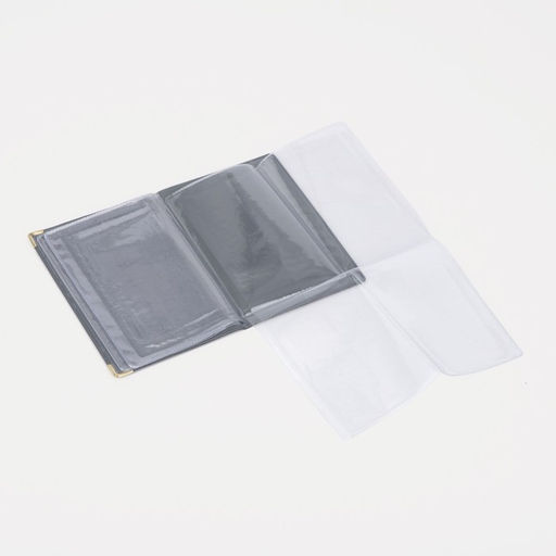 Цена за 2 шт. Обложка для автодокументов, с тиснением, уголками, 10.5×0.5×13.5 см, чёрная