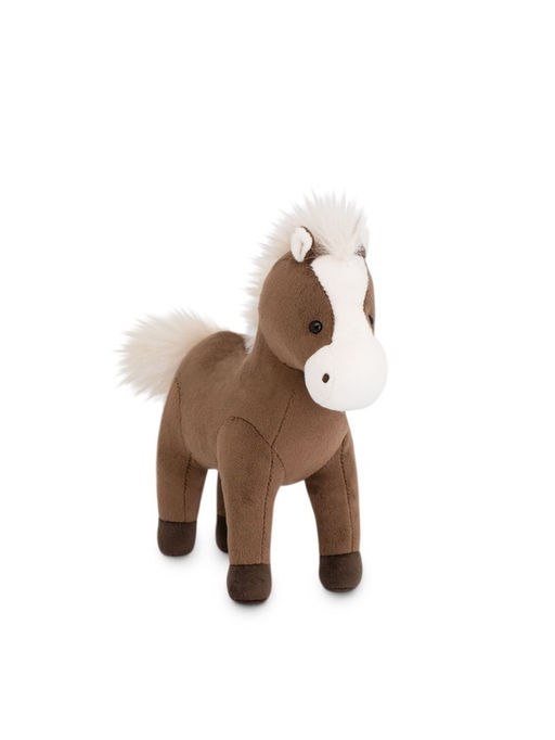 Мягкая игрушка Лошадка Шоколадка, 18 см