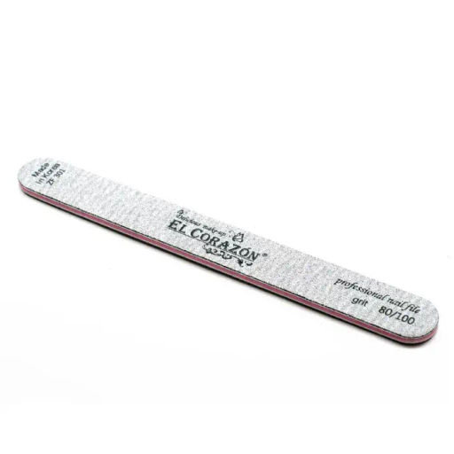 El Corazon Пилка ZF301 зебра для искусственных 80/100 прямая двухсторонняя