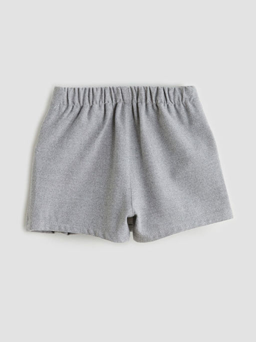 Beli Lastikli Pileli K?z ?ocuk ?ort Etek