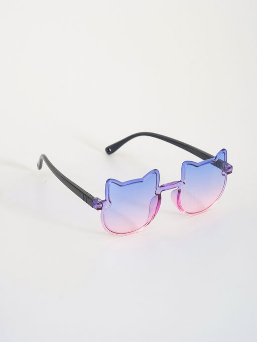 Цена за 2 шт. Карнавальные очки «Кошечка» градиент, цвета МИКС