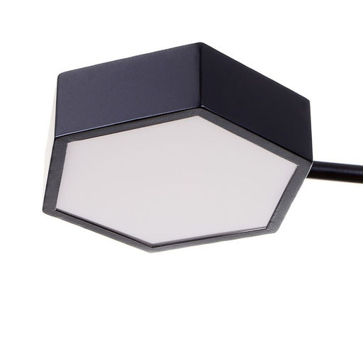 Люстра 1318/6BK LED 144 Вт 3000-6000К чёрный 71×65×25 см BayerLux