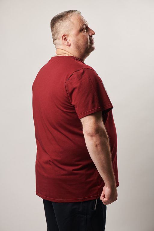 спортивная футболка высококачественный хлопок с лайкрой - Relay фото 3