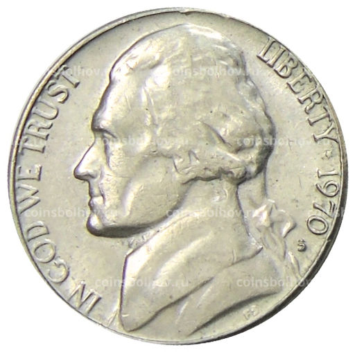5 центов 1970 года S США