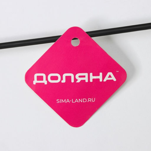 Плечики - вешалка для одежды Доляна, размер 46-48, антискользящее покрытие, широкие плечики, 4420 см, цвет чёрный  фото 4