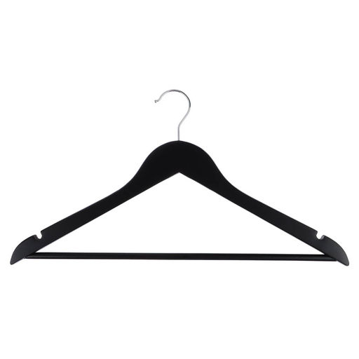 Набор вешалок 3 шт. VETTA 45 см, деревянные, черный хром арт. 455-056